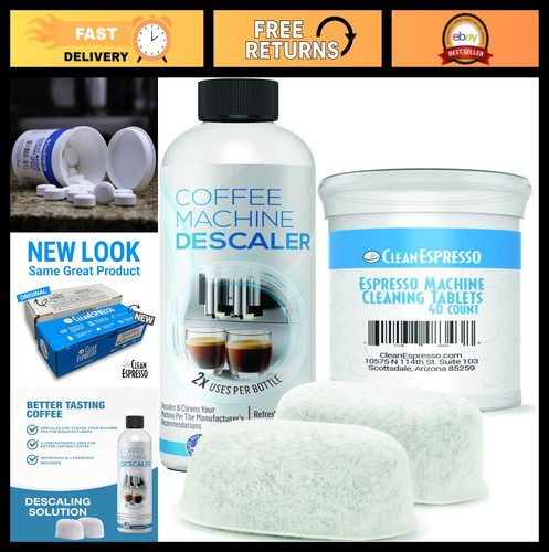 Espresso machine cleaning - cleaning, kit
