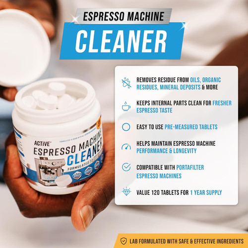 Espresso machine cleaning - machine,