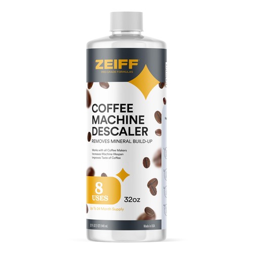 Coffee machine descaler - coffee, 32oz